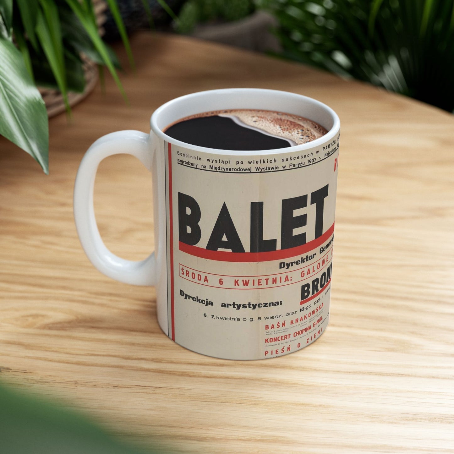 Balet Polski [2] Beautiful Novelty Ceramic Coffee Mug 11oz