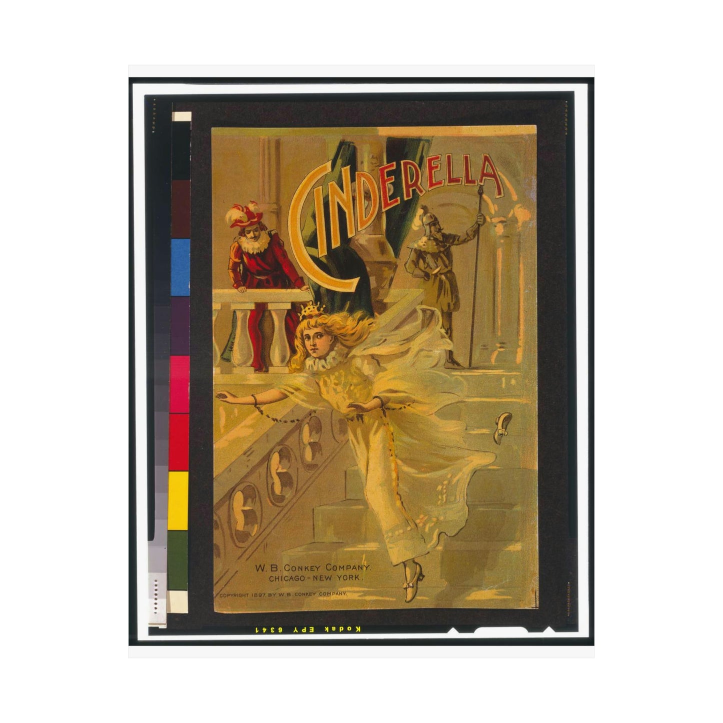 Cinderella / /W.B. Conkey Company, Chicago-New York. High Quality Matte Wall Art Poster for Home, Office, Classroom