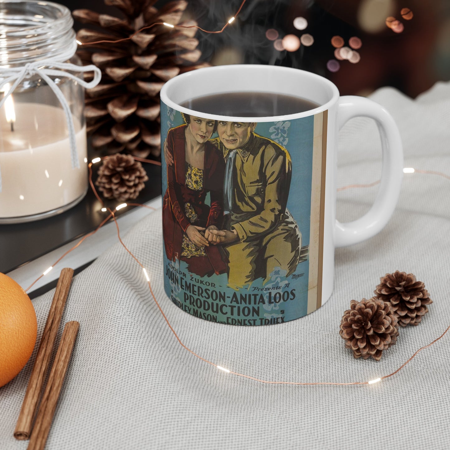 Adolph Zukor presents a John Emerson - Anita Loos production, Shirley Mason and Ernest Truex in Good-bye Bill by John Emerson and Anita Loos Beautiful Novelty Ceramic Coffee Mug 11oz