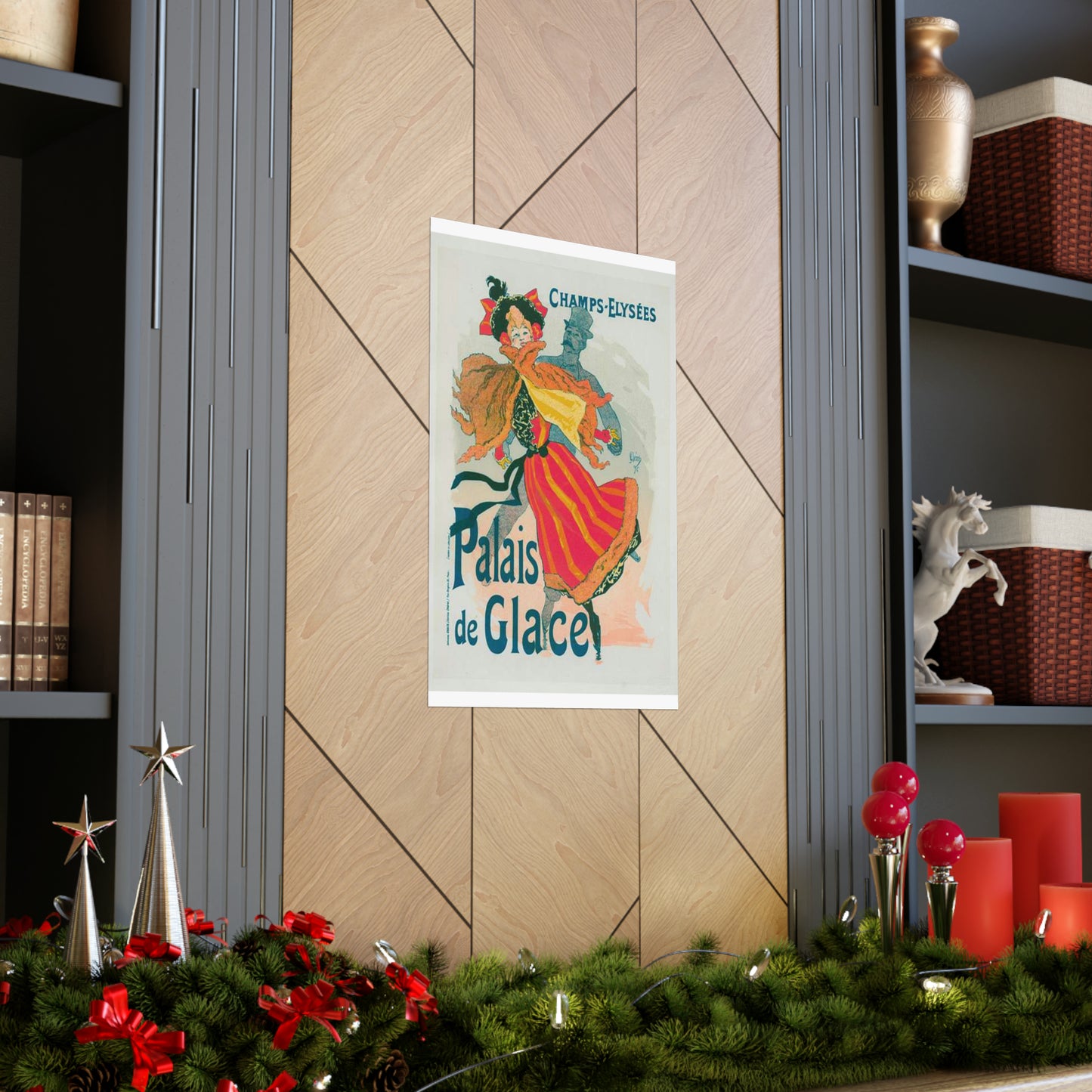 Nouvelle affiche pour le "Palais de Glace". High Quality Matte Wall Art Poster for Home, Office, Classroom