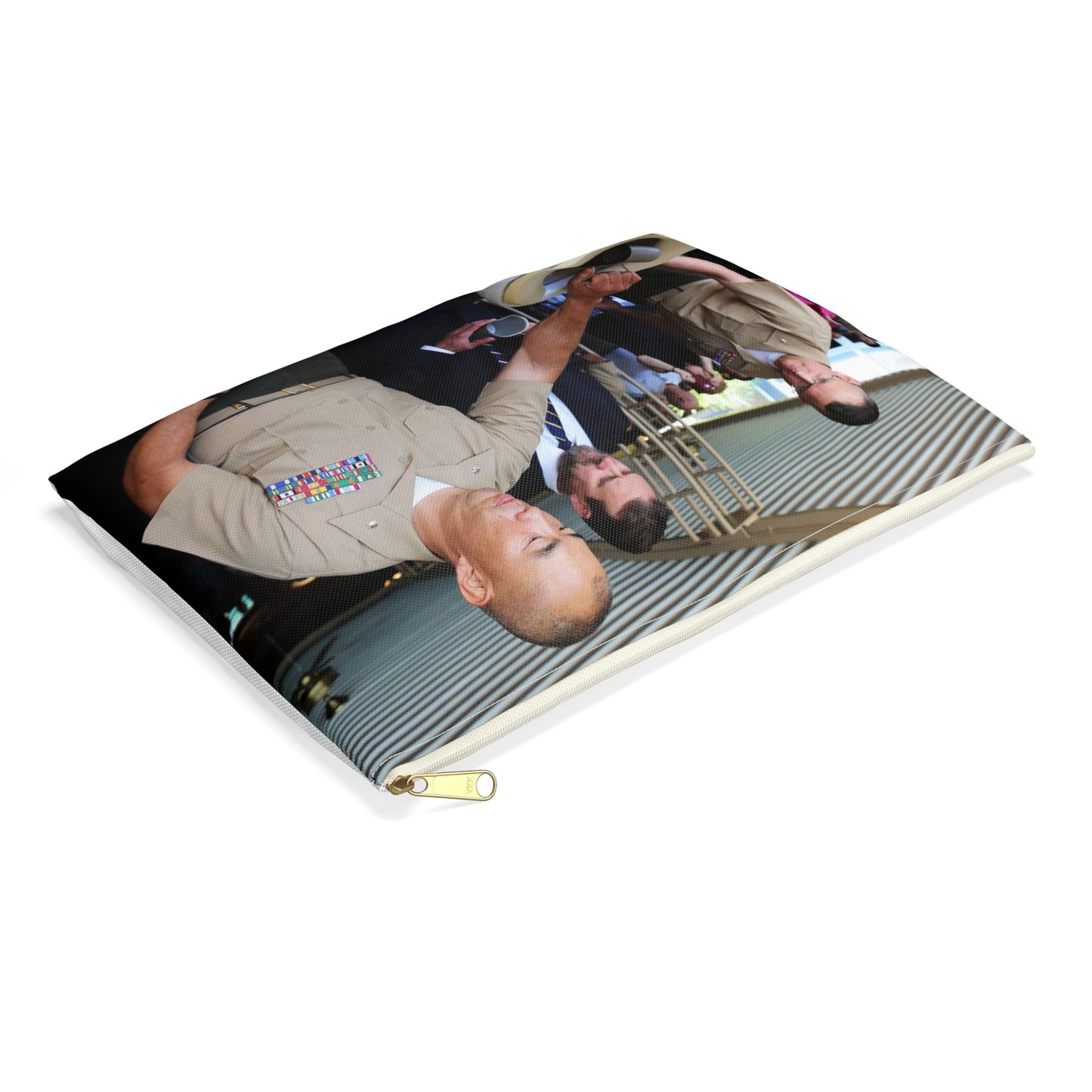 Lieutenant Colonel Brian S. Middleton, commanding officer Large Organizer Pouch with Black Zipper