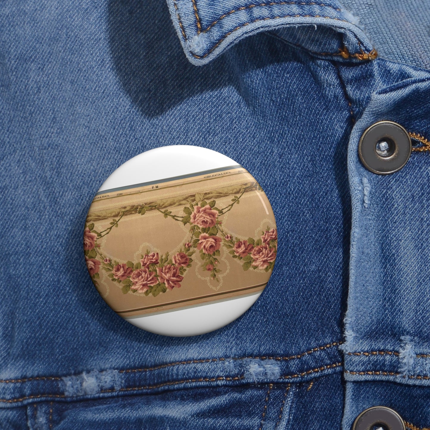 Frieze (USA), 1905–15 (CH 18500257) Pin Buttons with Crisp Design