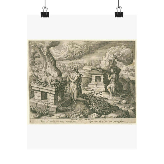 Offer van Abel: de gave van godsdienstigheid High Quality Matte Wall Art Poster for Home, Office, Classroom