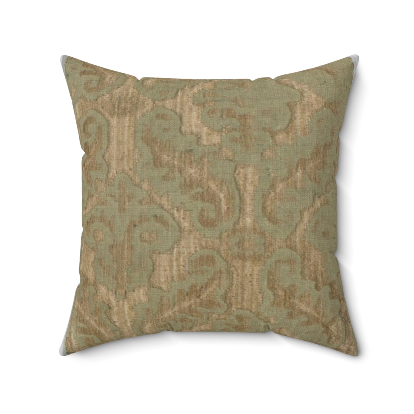 Piece, 15th century - Public domain dedication museum photo Decorative Accent Square Pillow