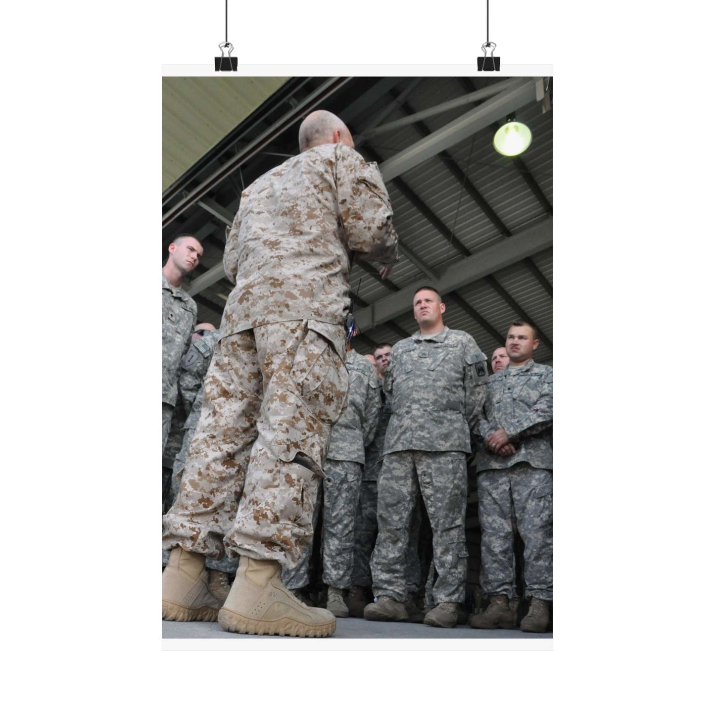 U.S. Navy Vice Adm. Mike LeFever, commander of the High Quality Matte Wall Art Poster for Home, Office, Classroom