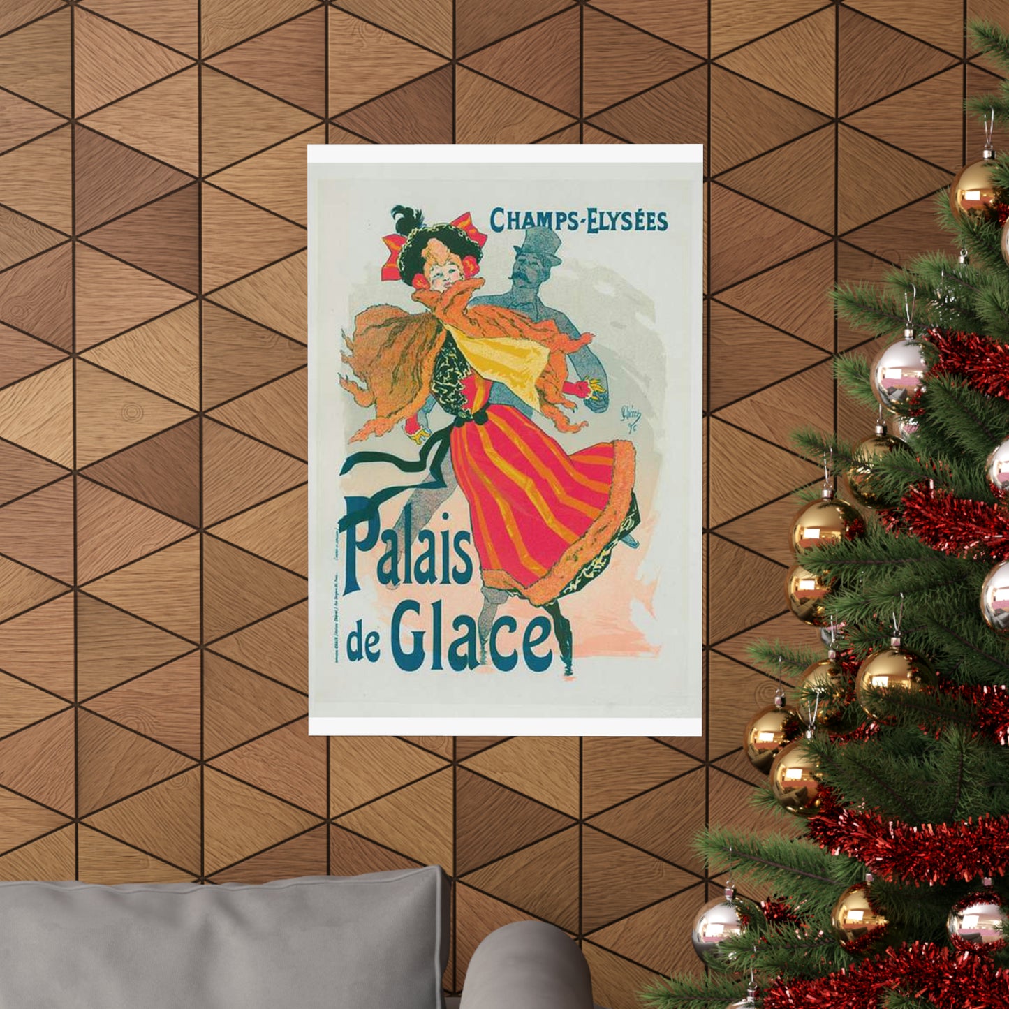 Nouvelle affiche pour le "Palais de Glace". High Quality Matte Wall Art Poster for Home, Office, Classroom