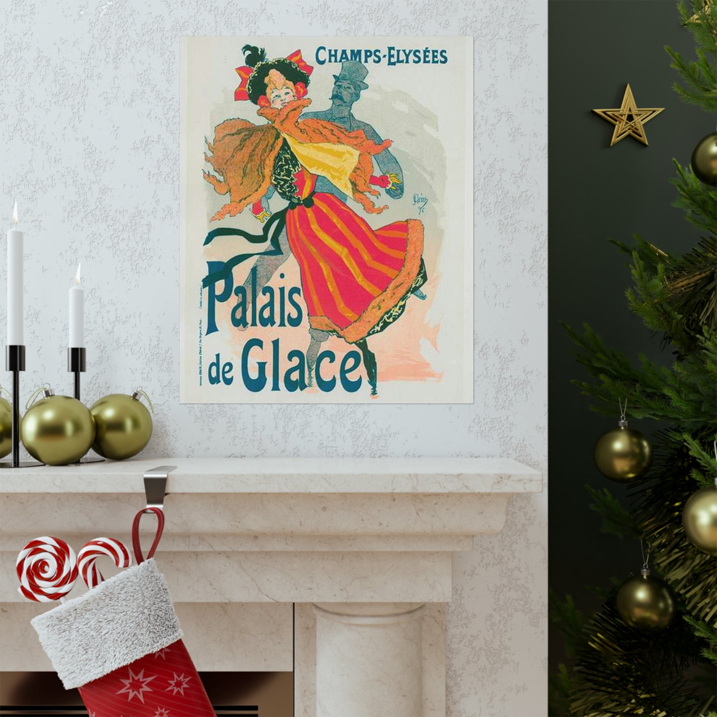 Nouvelle affiche pour le "Palais de Glace". High Quality Matte Wall Art Poster for Home, Office, Classroom