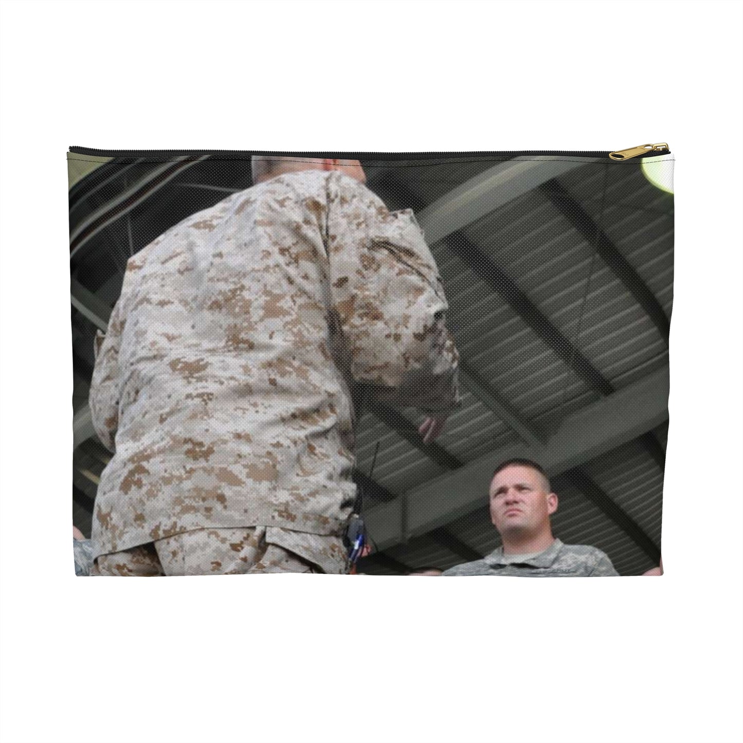 U.S. Navy Vice Adm. Mike LeFever, commander of the Large Organizer Pouch with Black Zipper