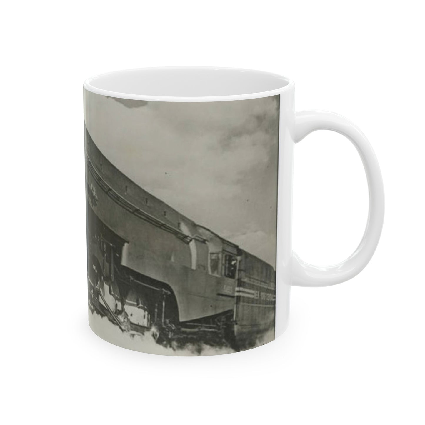 [New York Central Twentieth Century Limited steam locomotive 5453] Beautiful Novelty Ceramic Coffee Mug 11oz