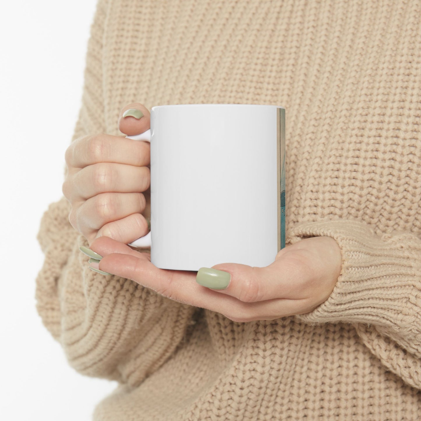 Evening Clearing at the Coast, Tsushima LACMA M.73.75.28 Beautiful Novelty Ceramic Coffee Mug 11oz