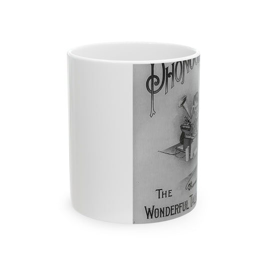 Prof. Thad Sheridan Fritz's phonograph festival Beautiful Novelty Ceramic Coffee Mug 11oz