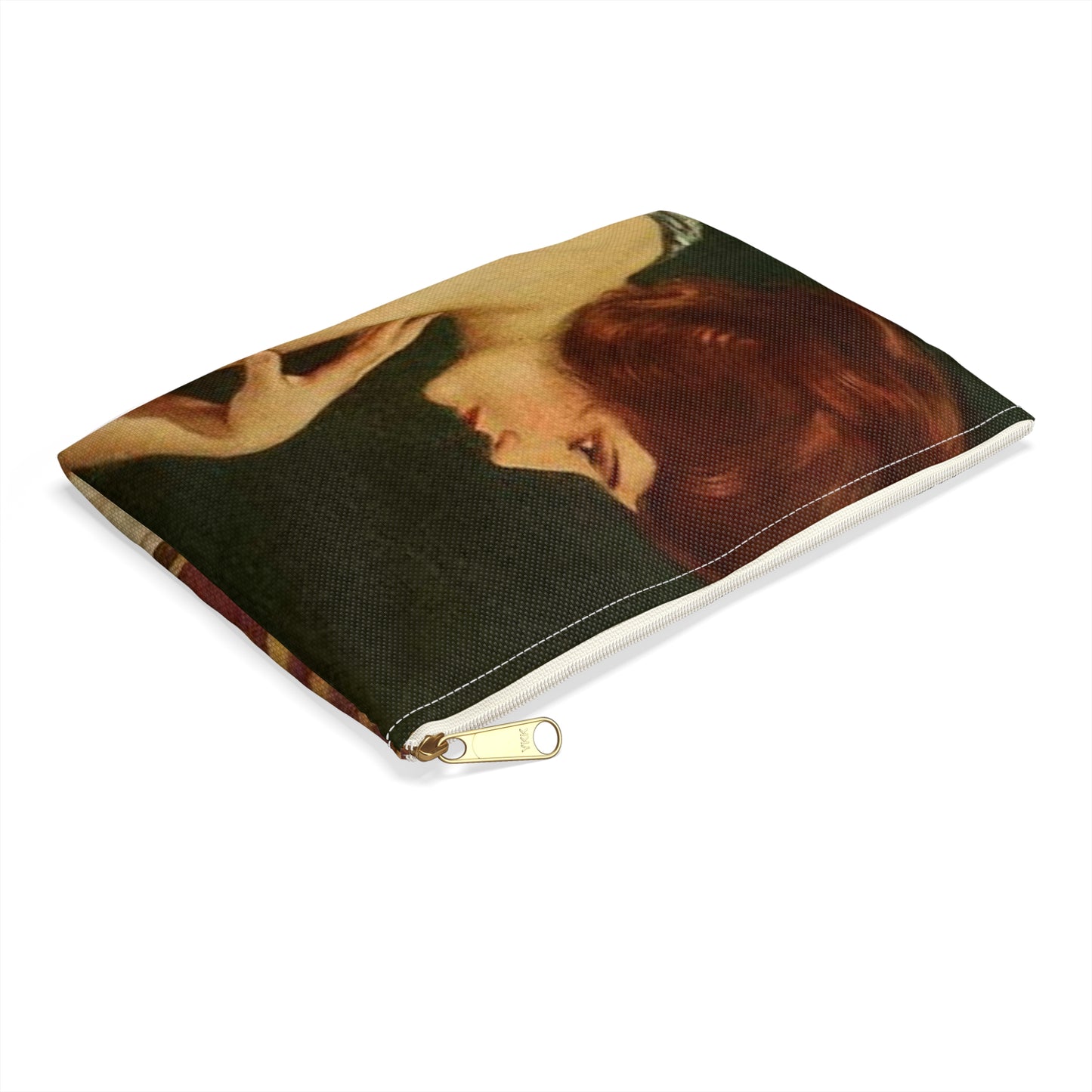 Ruth Stonehouse painted by Benjamin Eggleston, 1922 Large Organizer Pouch with Black Zipper