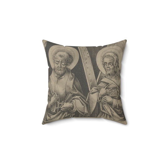 St. Peter and St. Andrew, from The Apostles Decorative Accent Square Pillow