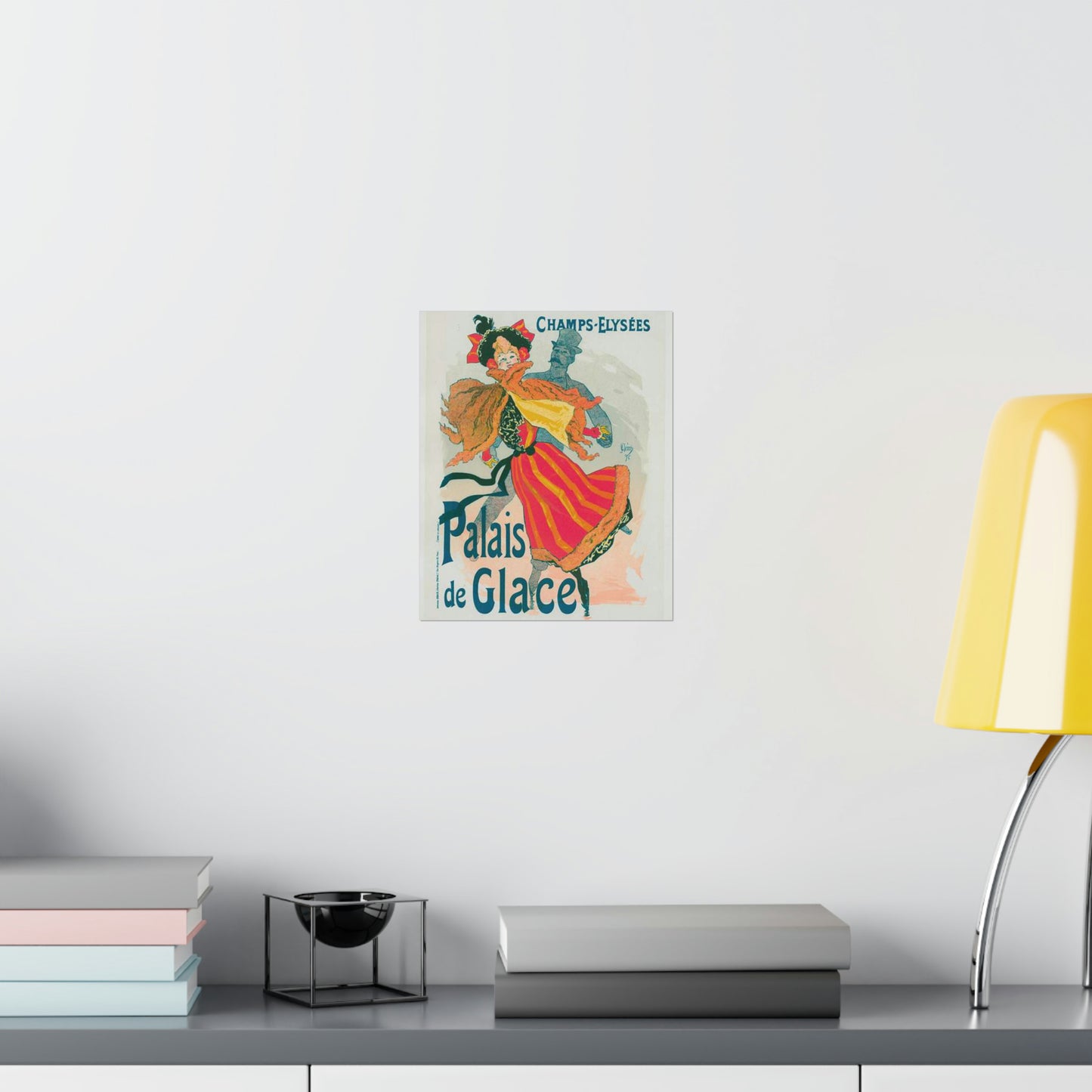 Nouvelle affiche pour le "Palais de Glace". High Quality Matte Wall Art Poster for Home, Office, Classroom