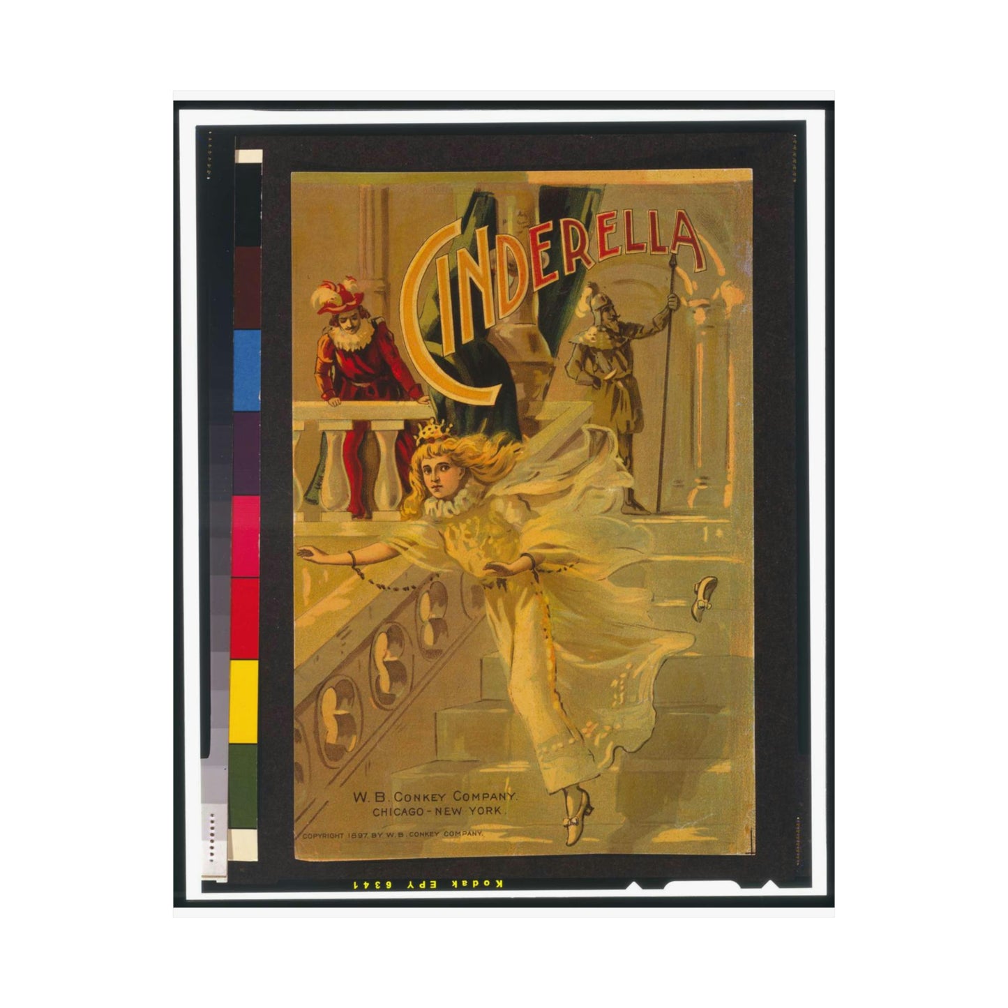 Cinderella / /W.B. Conkey Company, Chicago-New York. High Quality Matte Wall Art Poster for Home, Office, Classroom