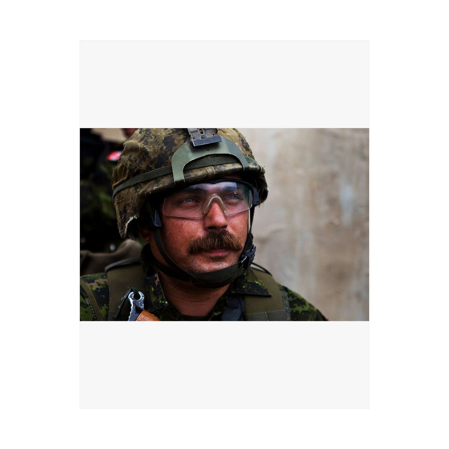 Cpl. Dean Disotell, a heavy-machine gunner with Company High Quality Matte Wall Art Poster for Home, Office, Classroom