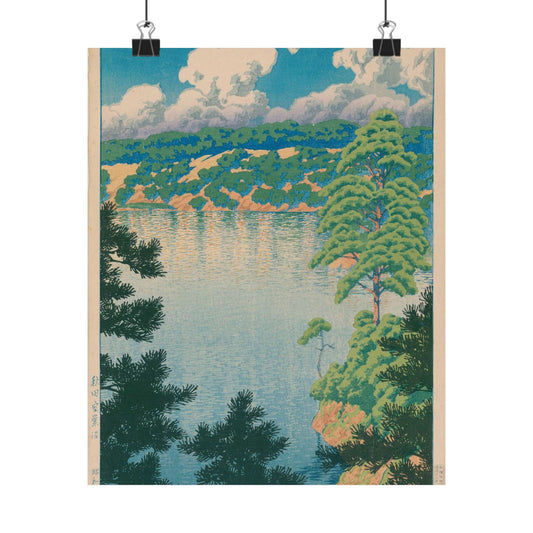 NDL-DC 2586549-14 Kawase Hasui S02 crd High Quality Matte Wall Art Poster for Home, Office, Classroom
