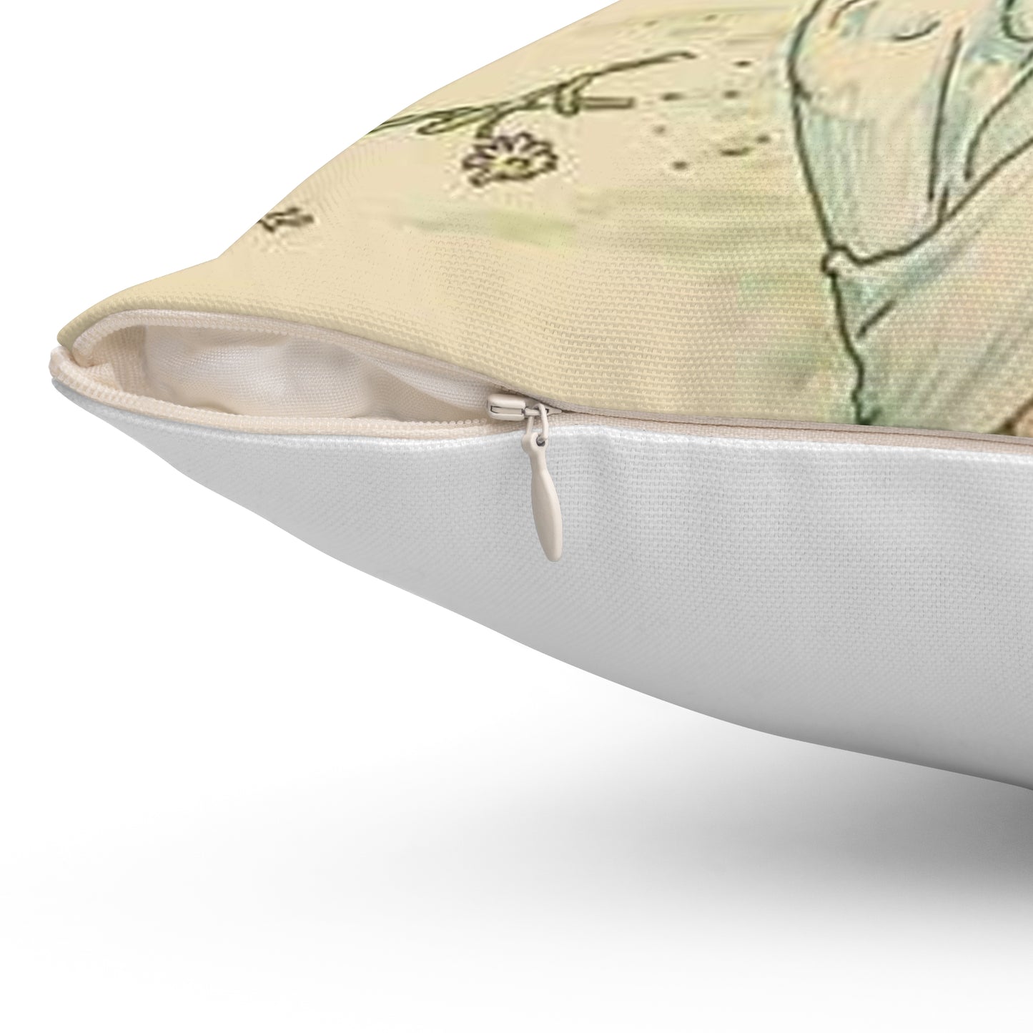 Enter Ophelia, fantastically dressed with straws and flowers. Decorative Accent Square Pillow