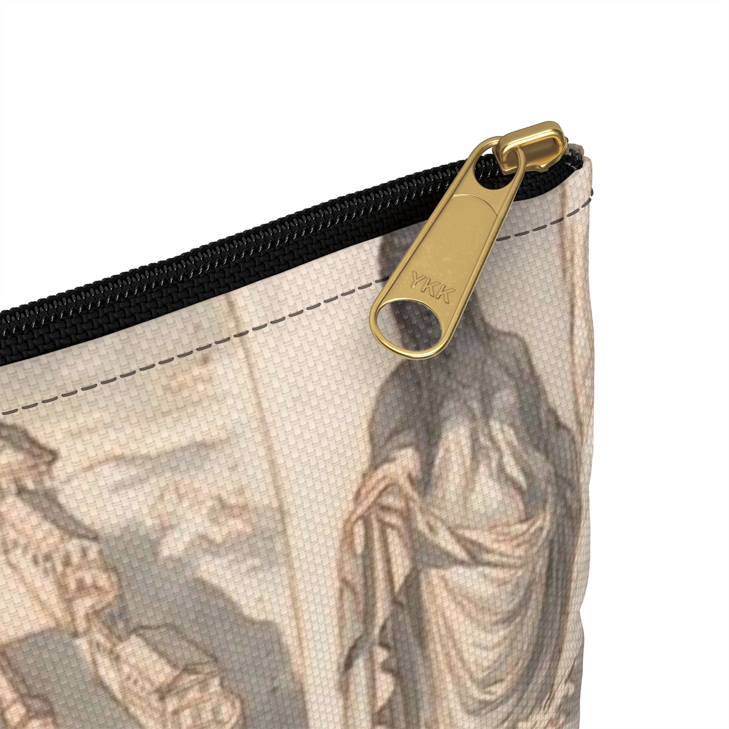 A Reconstruction of the Thermae of Diocletian (above) and a View of the Ruins (below) Large Organizer Pouch with Black Zipper