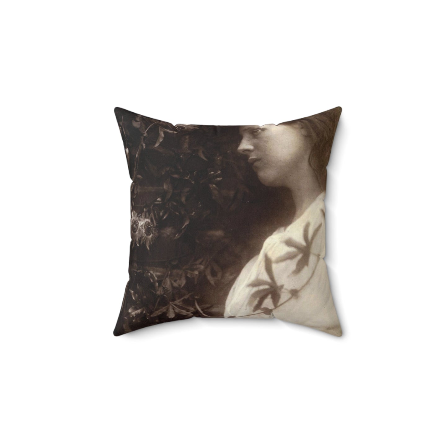 Maud, by Julia Margaret Cameron Decorative Accent Square Pillow