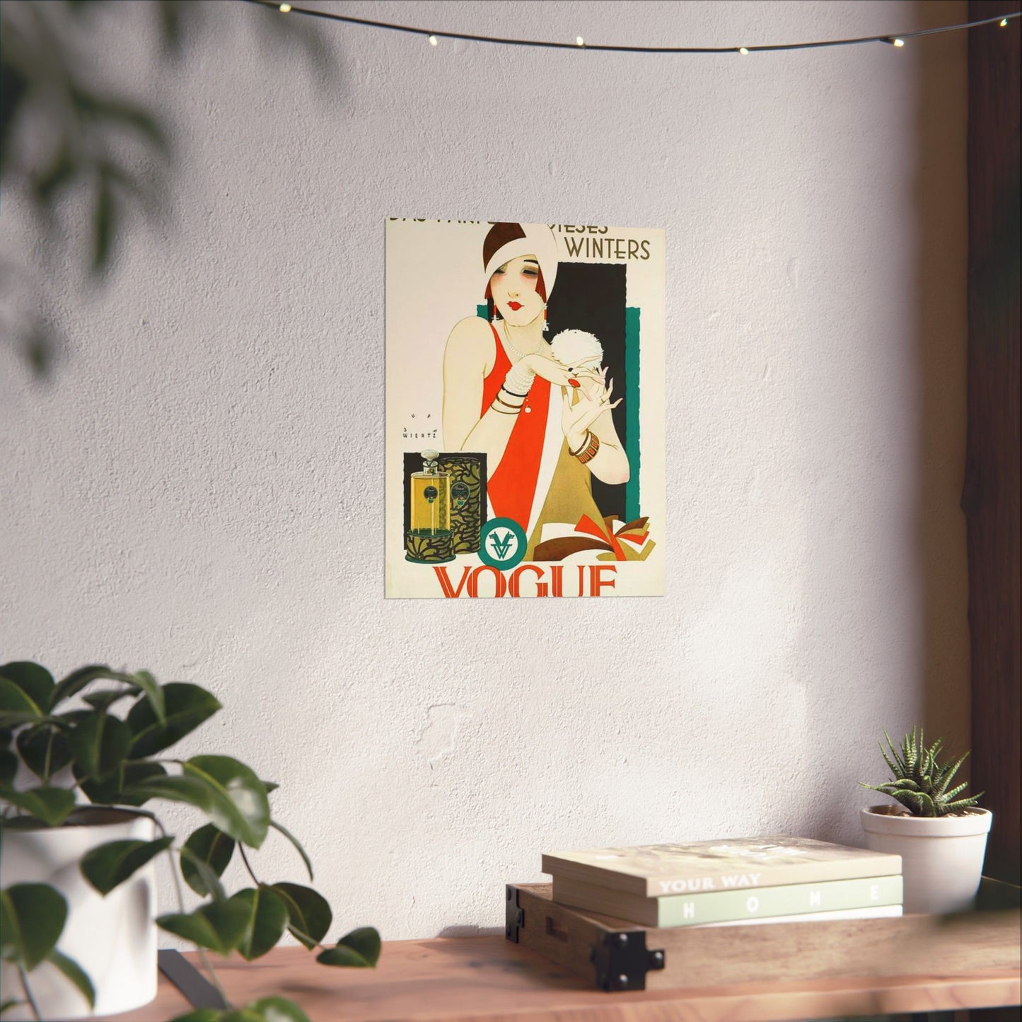 1926 1927 circa Jupp Wiertz Plakat Das Parfüm dieses Winters - Vogue, Firma F. Wolff & Sohn, Karlsruhe High Quality Matte Wall Art Poster for Home, Office, Classroom