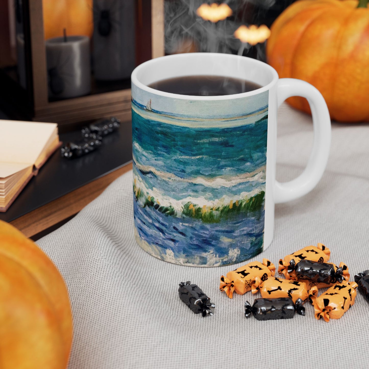 Seascape at Saintes-Maries - My Dream Beautiful Novelty Ceramic Coffee Mug 11oz