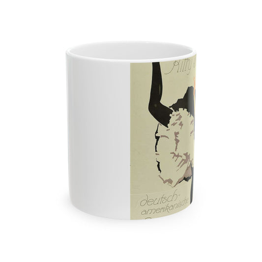 Kitty Starling - deutsch-amerikanische Excentric-Tänzerin, 1914 Beautiful Novelty Ceramic Coffee Mug 11oz