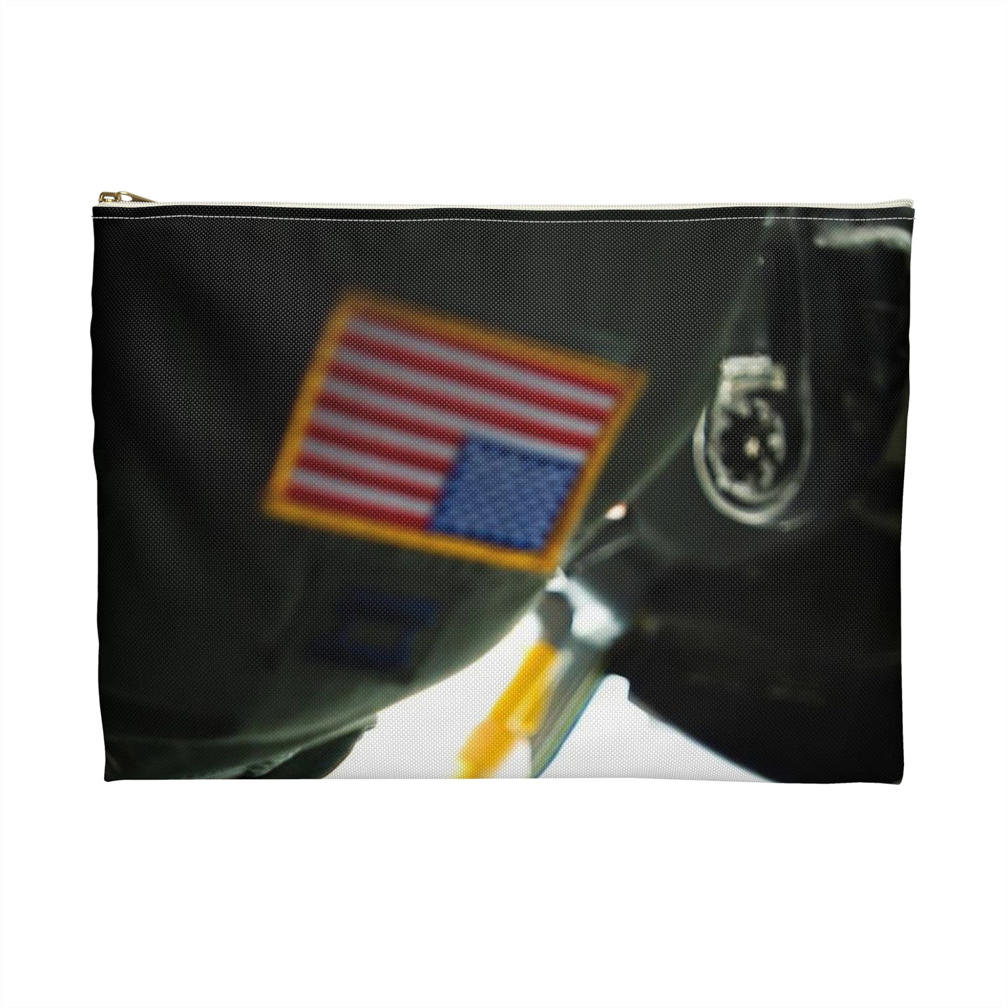 Capt. Michael Bermensolo, a pilot from the 151st Air Large Organizer Pouch with Black Zipper