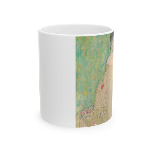 Gustav Klimt - Portrait of Amalie Zuckerkandl - Belvedere 7700 Beautiful Novelty Ceramic Coffee Mug 11oz