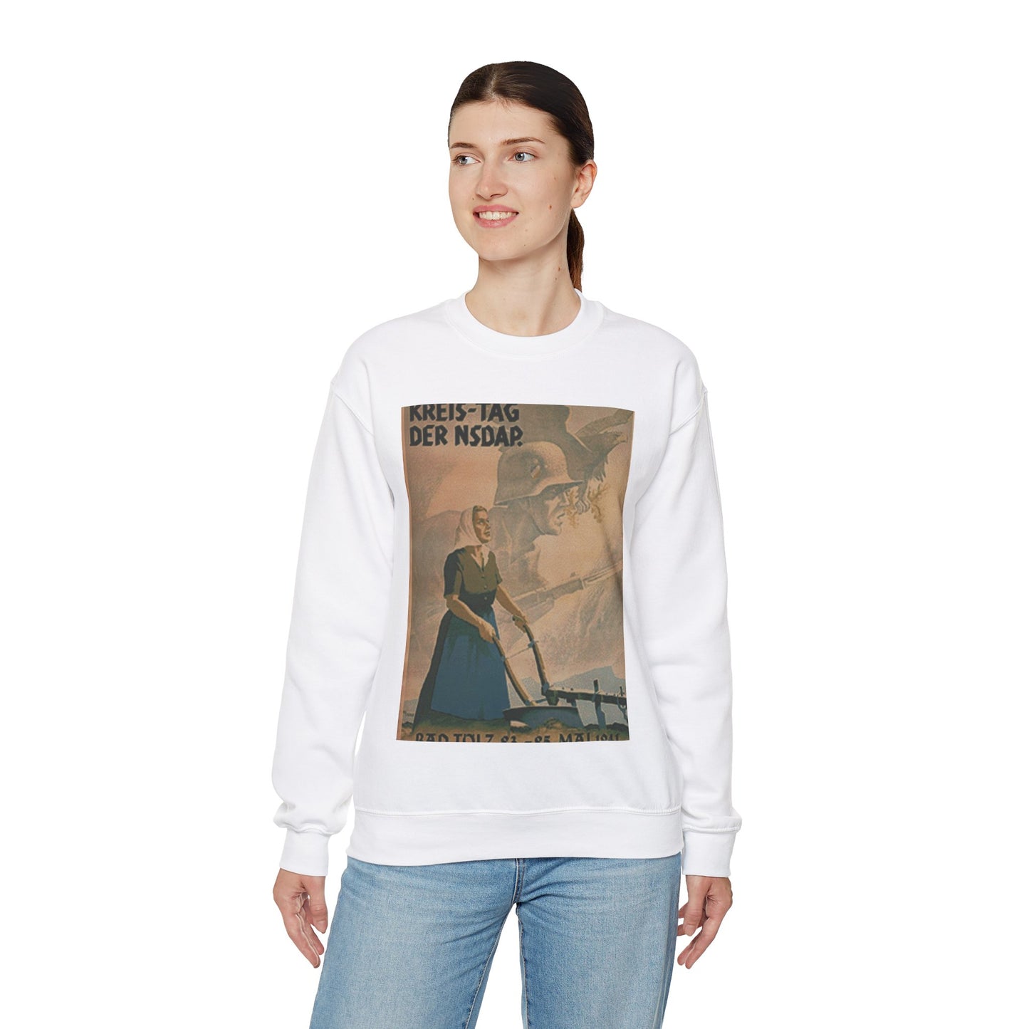Kreis-Tag der NSDAP - Bad Tölz, 23.- 25. Mai 1941 White Heavy Blend Adult Crew Neck SweatShirt