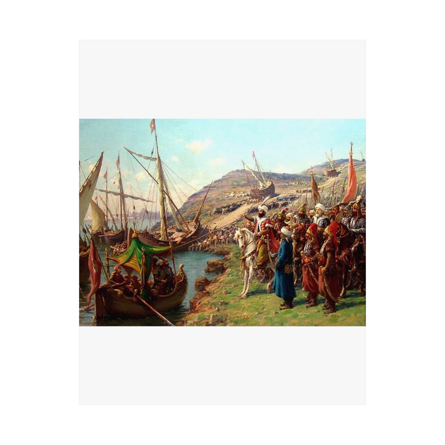 Kusatma Zonaro - Public domain scan / painting High Quality Matte Wall Art Poster for Home, Office, Classroom