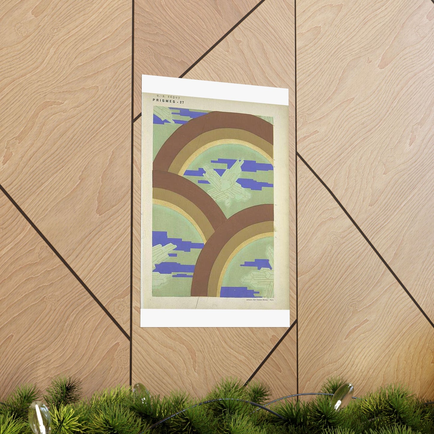 Prismes - EA Séguy - 1933 - page 29 High Quality Matte Wall Art Poster for Home, Office, Classroom