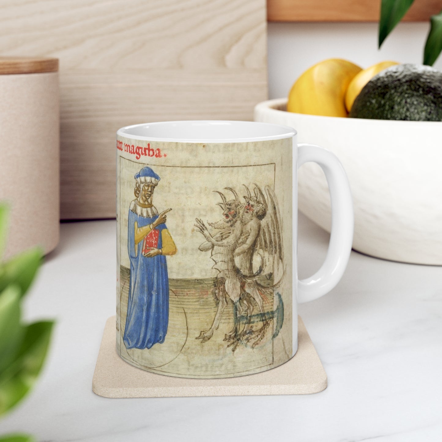 Zoroaster from BL YT 28, f. 51 - Public domain dedication image Beautiful Novelty Ceramic Coffee Mug 11oz