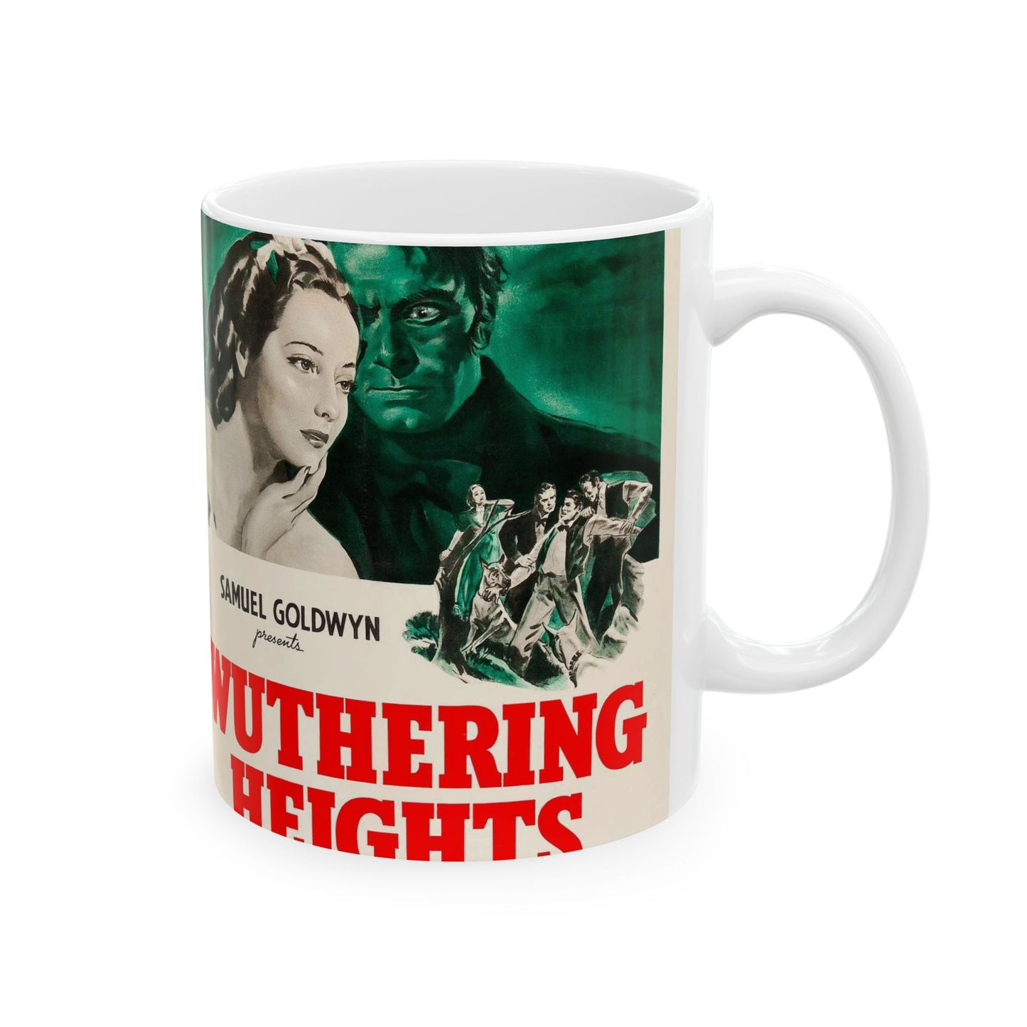 Wuthering Heights (1939 poster) Beautiful Novelty Ceramic Coffee Mug 11oz