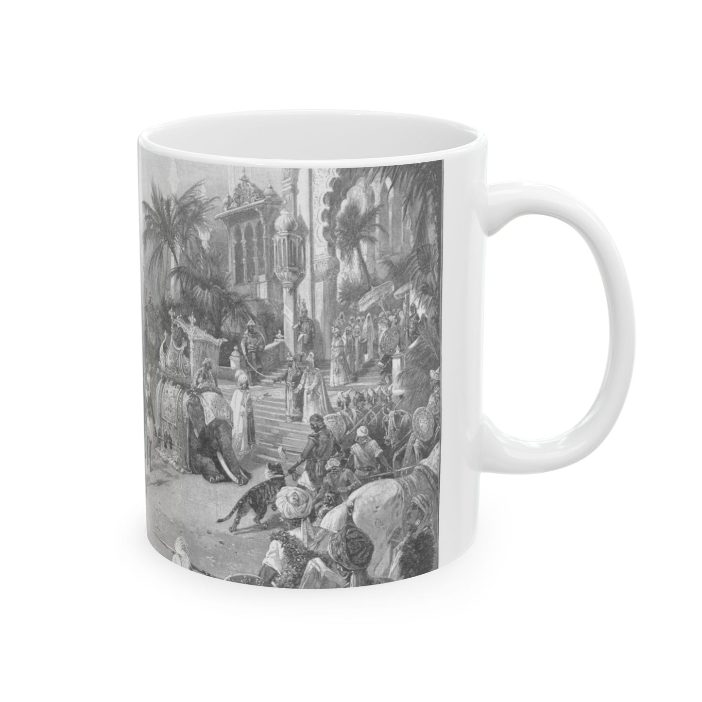 Journey to the East - Nicolas II Asia Tour by Ukhtomsky Beautiful Novelty Ceramic Coffee Mug 11oz