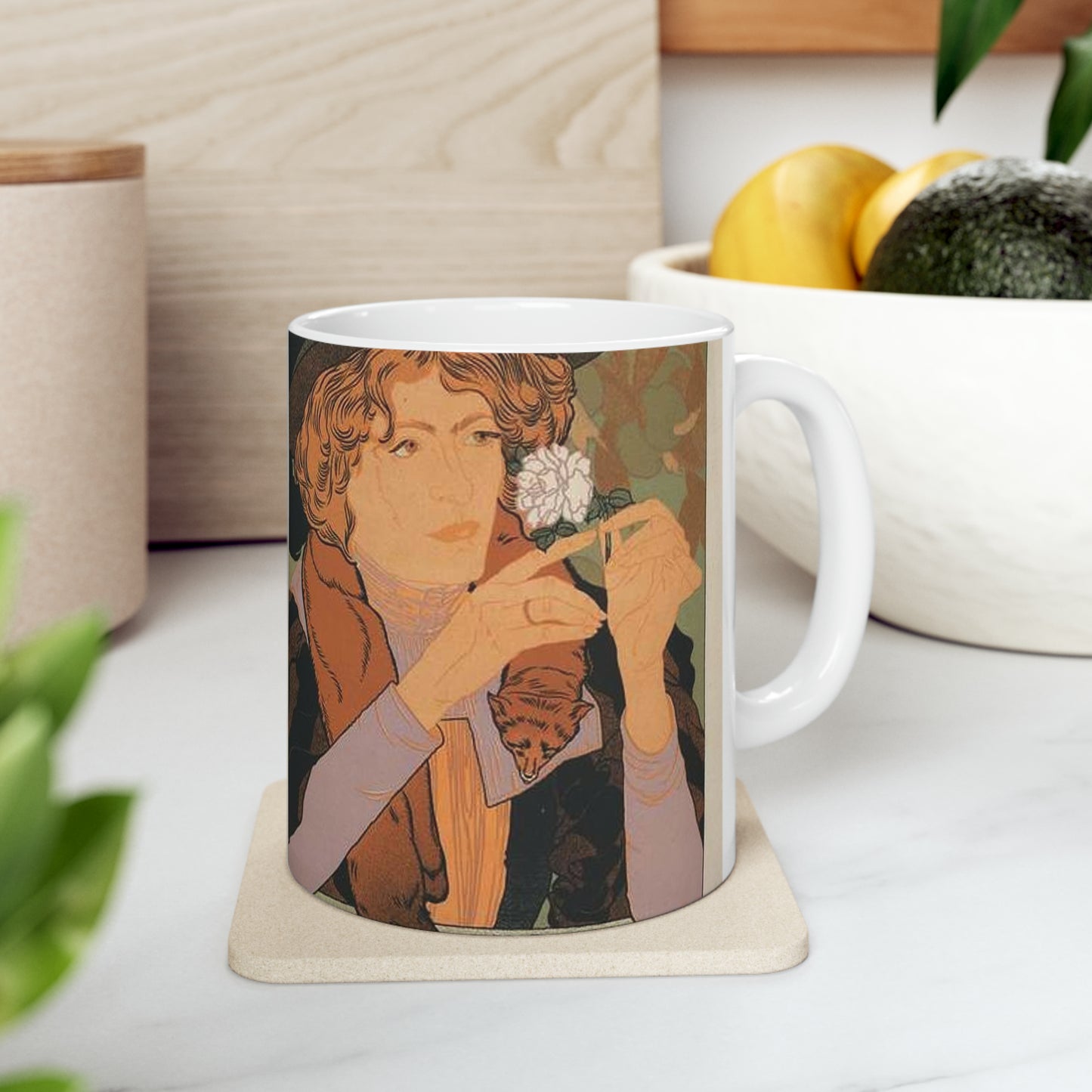 Affiche pour le Salon des Cent, "5e Exposition d'Art". Beautiful Novelty Ceramic Coffee Mug 11oz