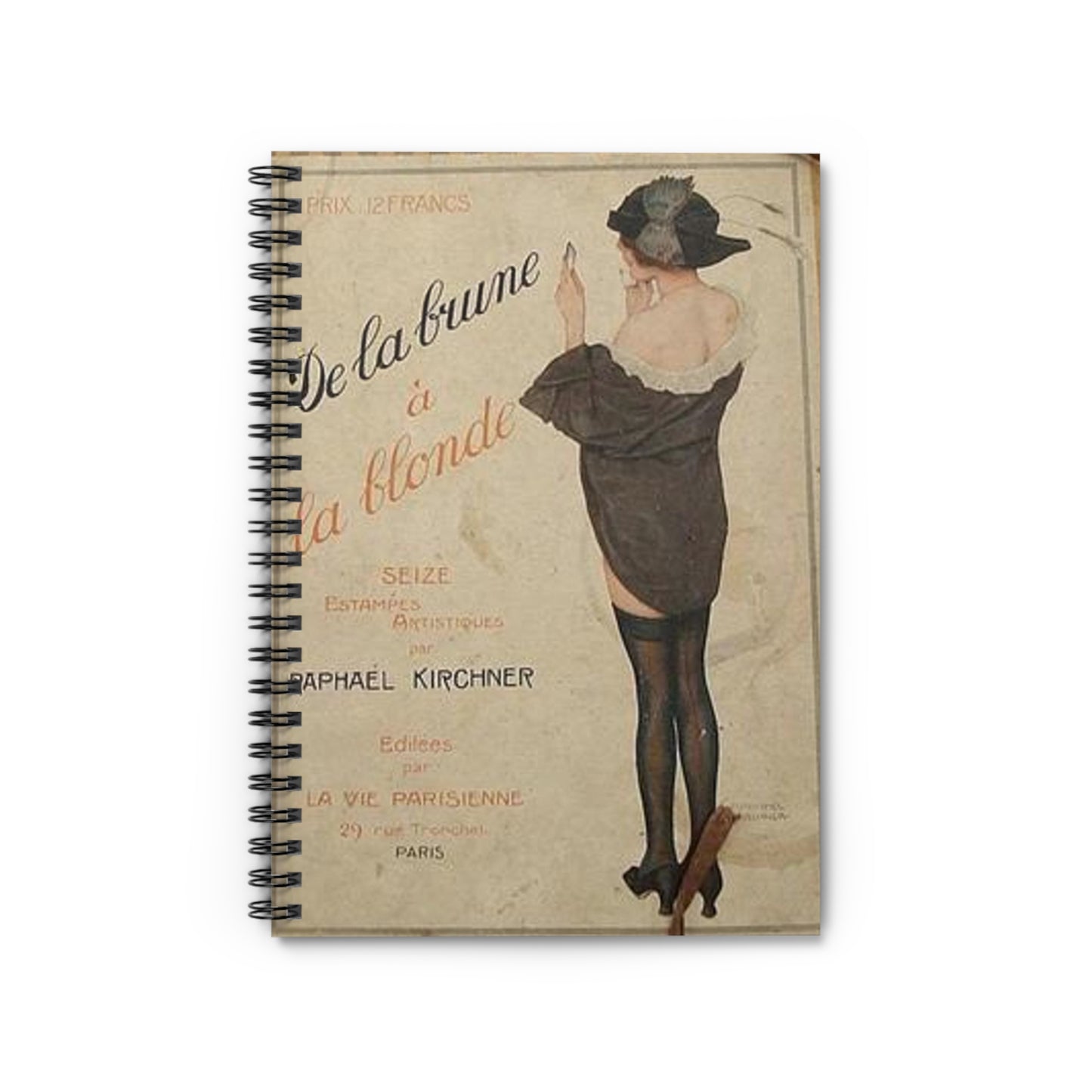 Kirchner - from-brown-to-blonde Spiral Bound Ruled Notebook with Printed Cover