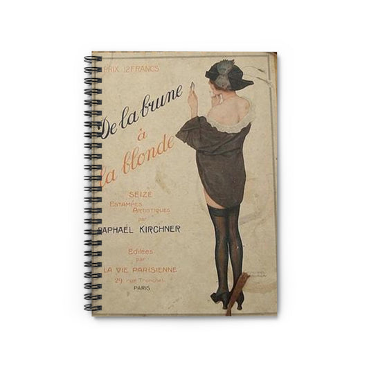 Kirchner - from-brown-to-blonde Spiral Bound Ruled Notebook with Printed Cover