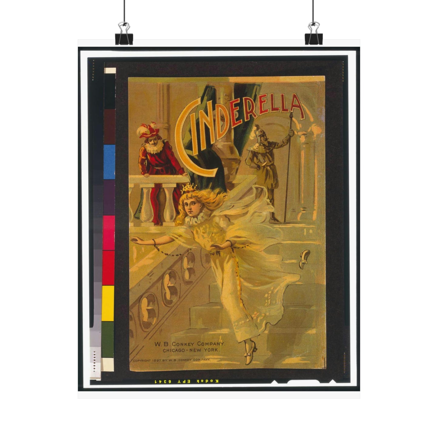 Cinderella / /W.B. Conkey Company, Chicago-New York. High Quality Matte Wall Art Poster for Home, Office, Classroom