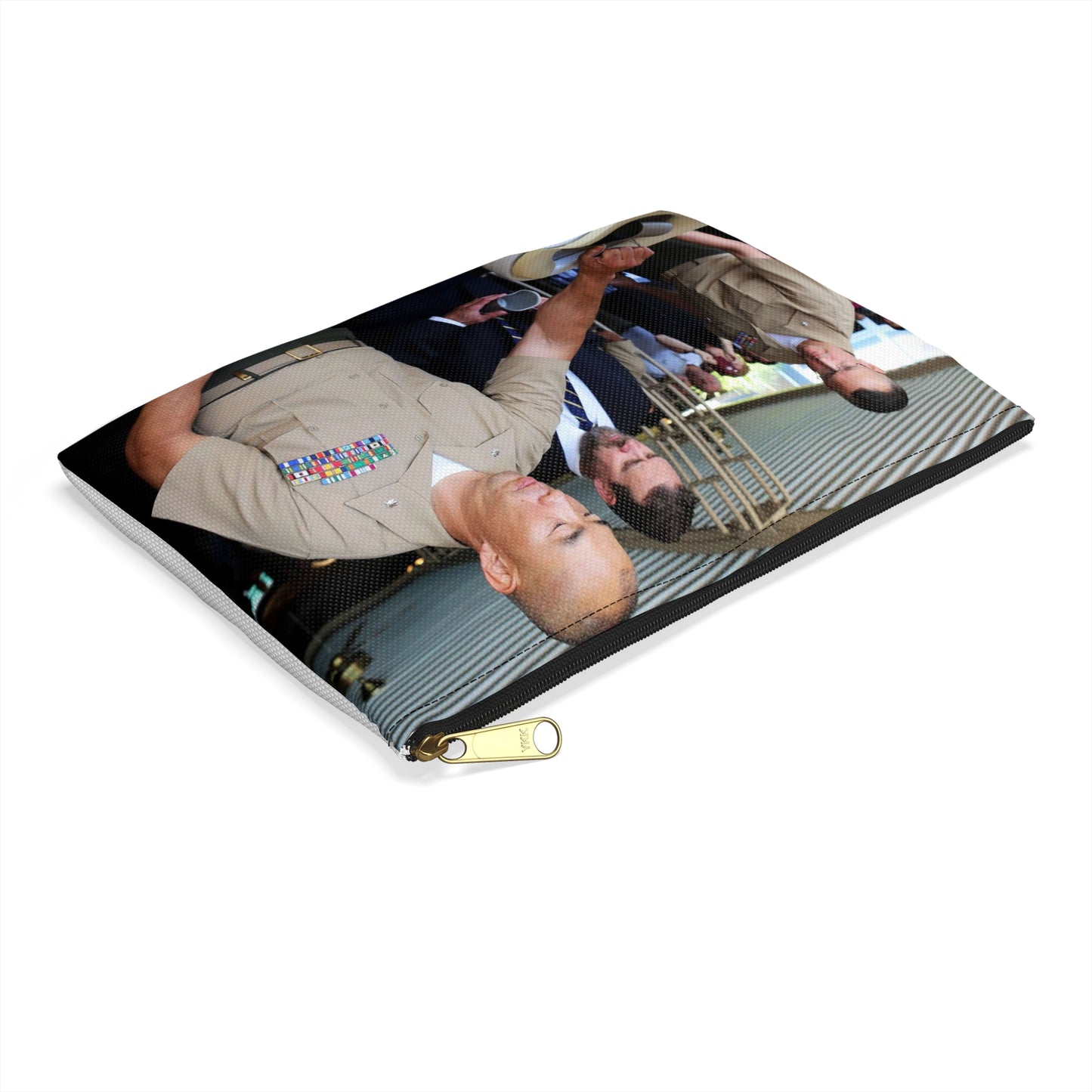 Lieutenant Colonel Brian S. Middleton, commanding officer Large Organizer Pouch with Black Zipper