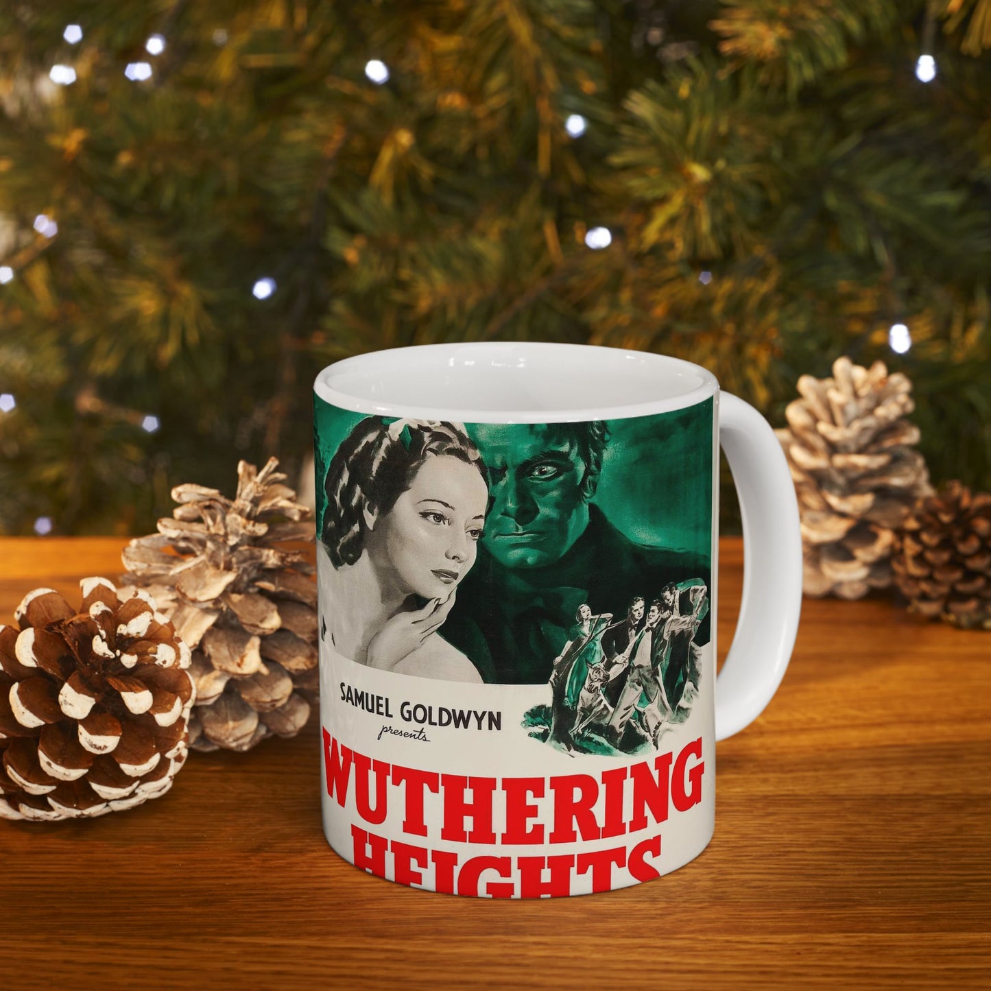 Wuthering Heights (1939 poster) Beautiful Novelty Ceramic Coffee Mug 11oz