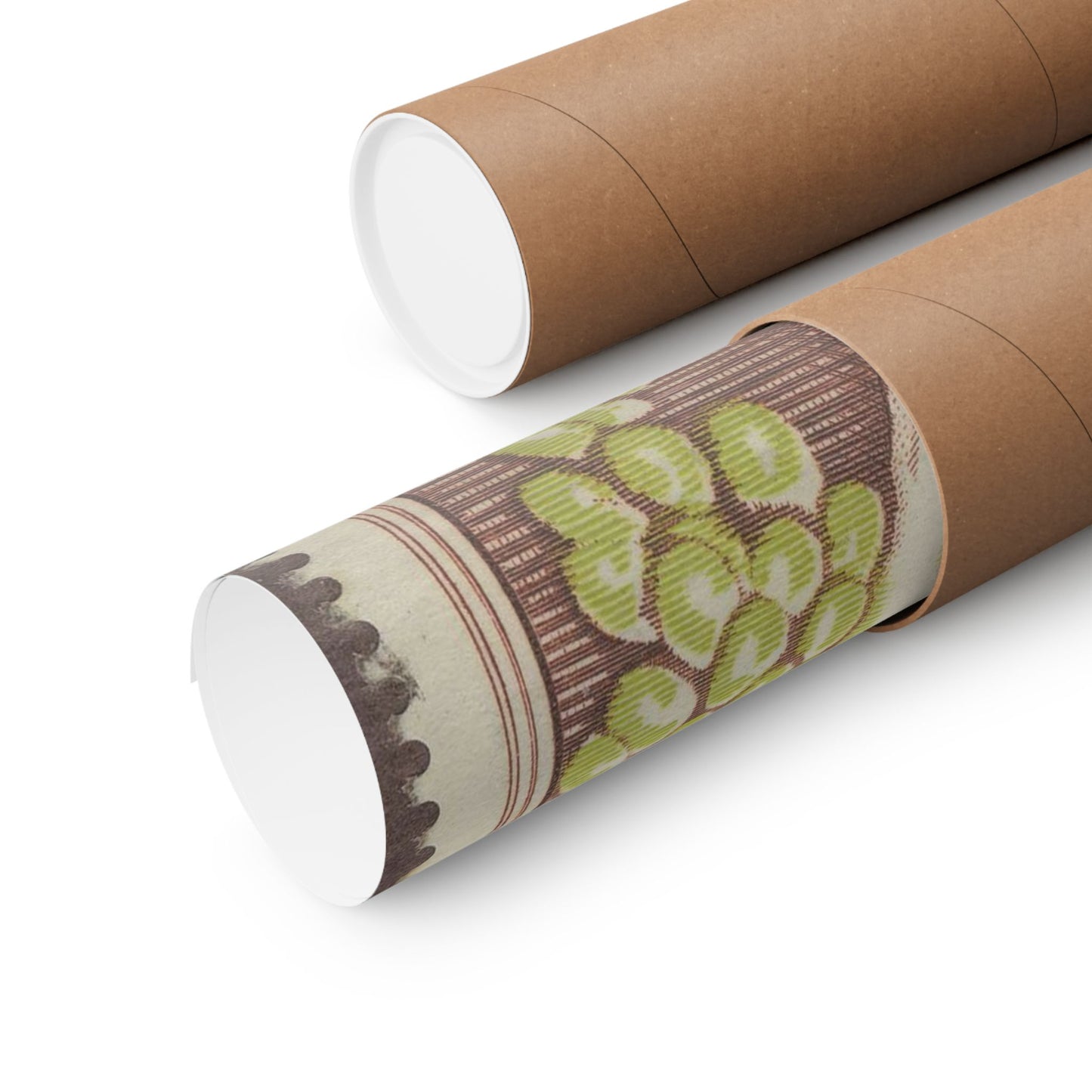 Frimärke ur Gösta Bodmans filatelistiska motivsamling, påbörjad 1950.Frimärke från Grekland, 1953. Motiv av Bacchus med vindruvsklasar. High Quality Matte Wall Art Poster for Home, Office, Classroom