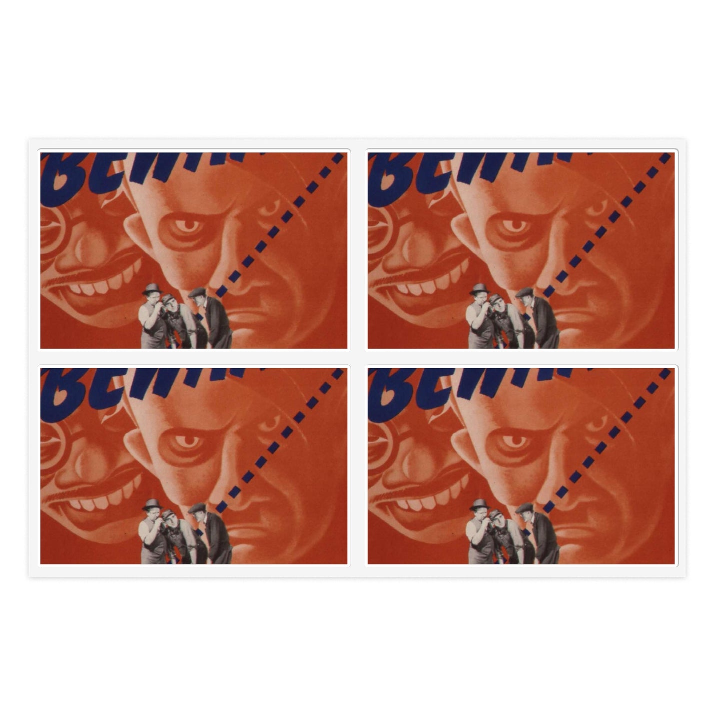 Beware of the man who spreads doubt. He may not be an agent of the enemy but he does the enemy's work^ - NARA - 535225 Laminated UV Protective Vinyl Stickers