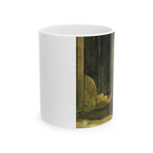 The changeling, John Bauer, 1913 - fairy tale illustration Beautiful Novelty Ceramic Coffee Mug 11oz