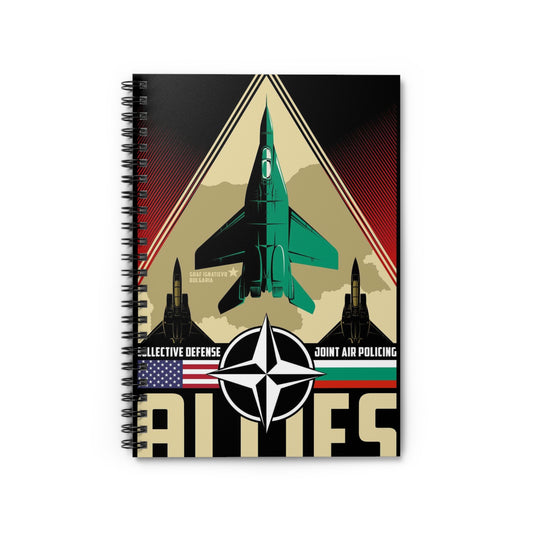 The U.S. and Bulgarian air forces will conduct the Spiral Bound Ruled Notebook with Printed Cover