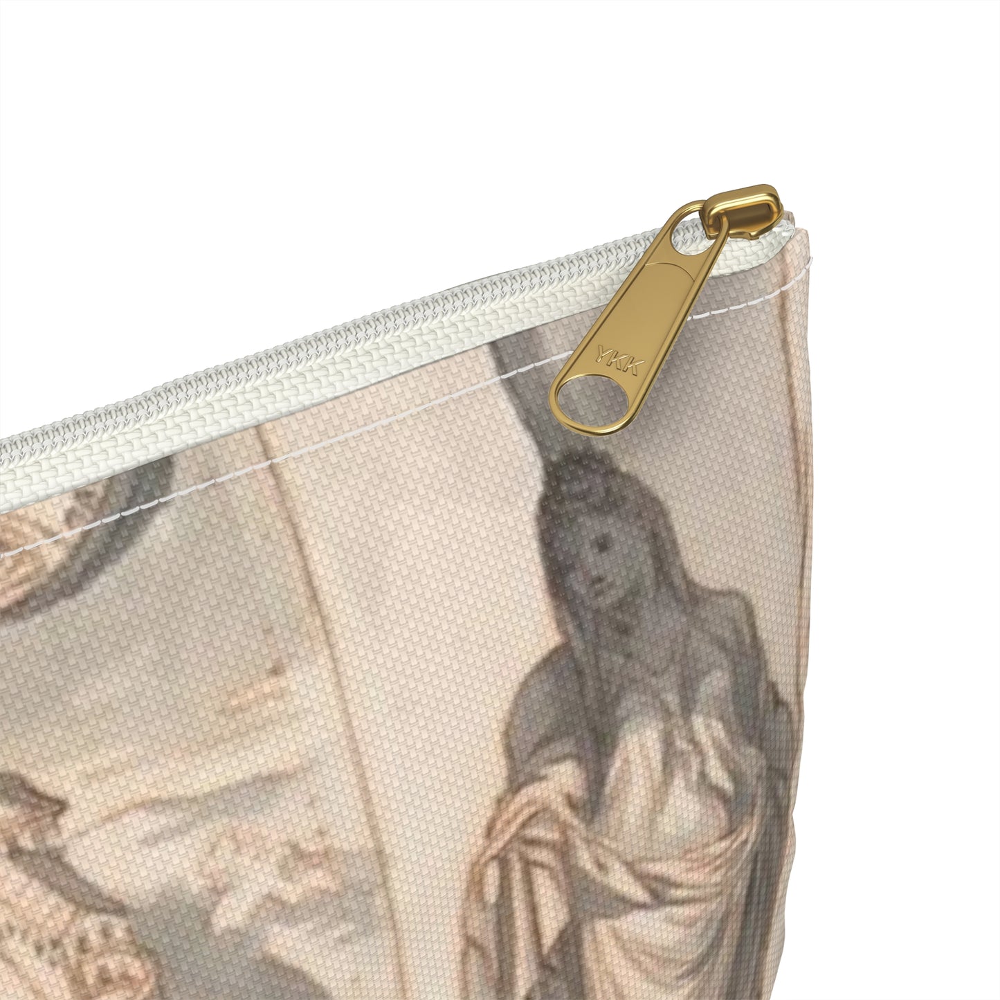 A Reconstruction of the Thermae of Diocletian (above) and a View of the Ruins (below) Large Organizer Pouch with Black Zipper