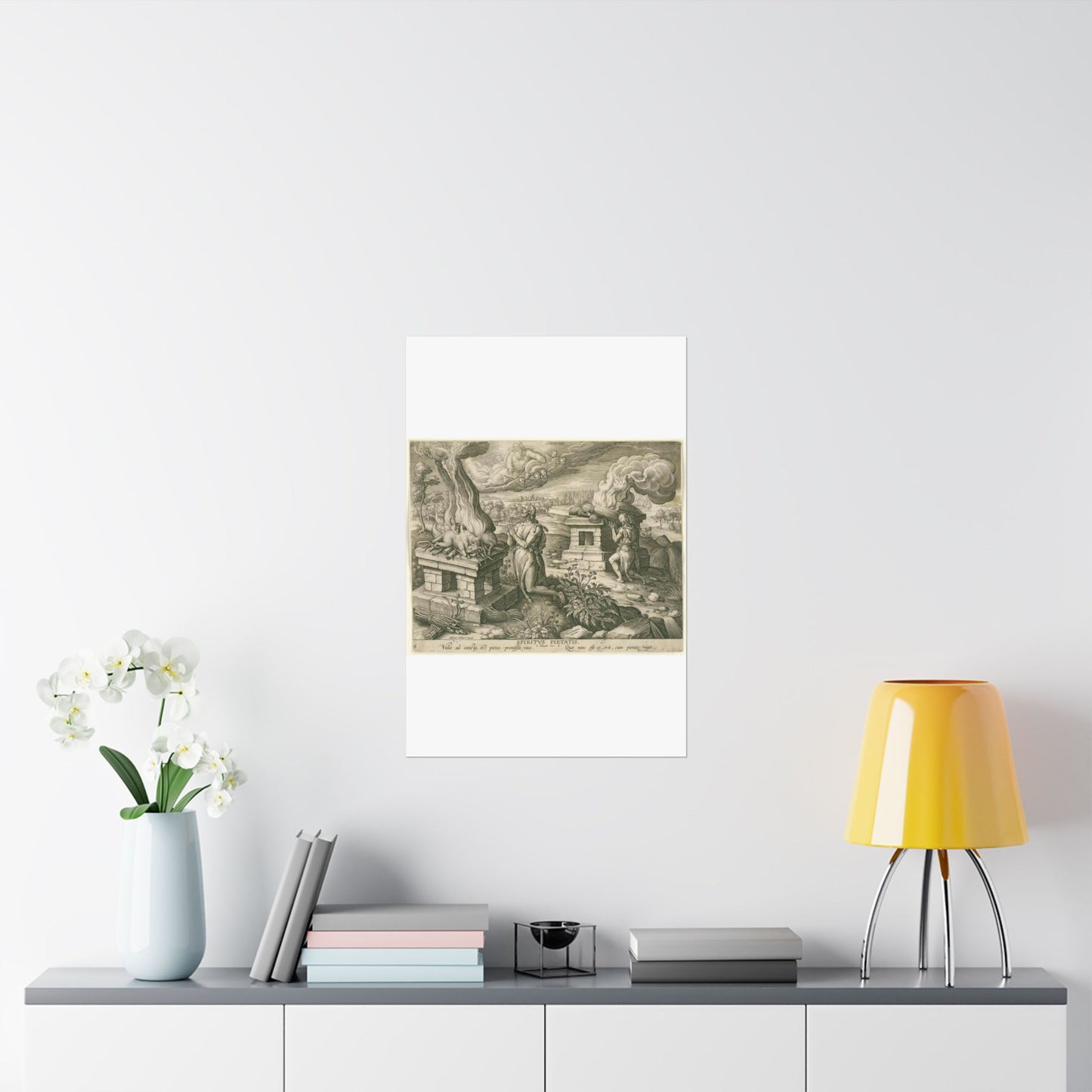 Offer van Abel: de gave van godsdienstigheid High Quality Matte Wall Art Poster for Home, Office, Classroom
