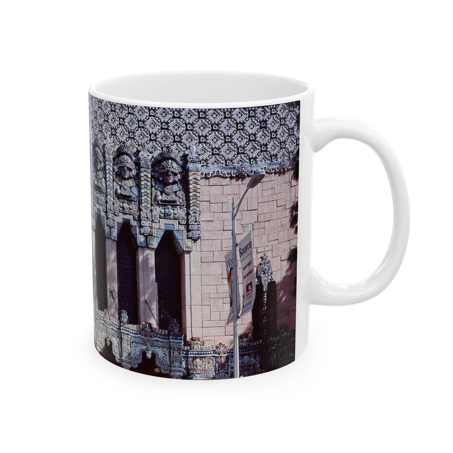 Photographs of buildings in Los Angeles, California and the surrounding area Beautiful Novelty Ceramic Coffee Mug 11oz