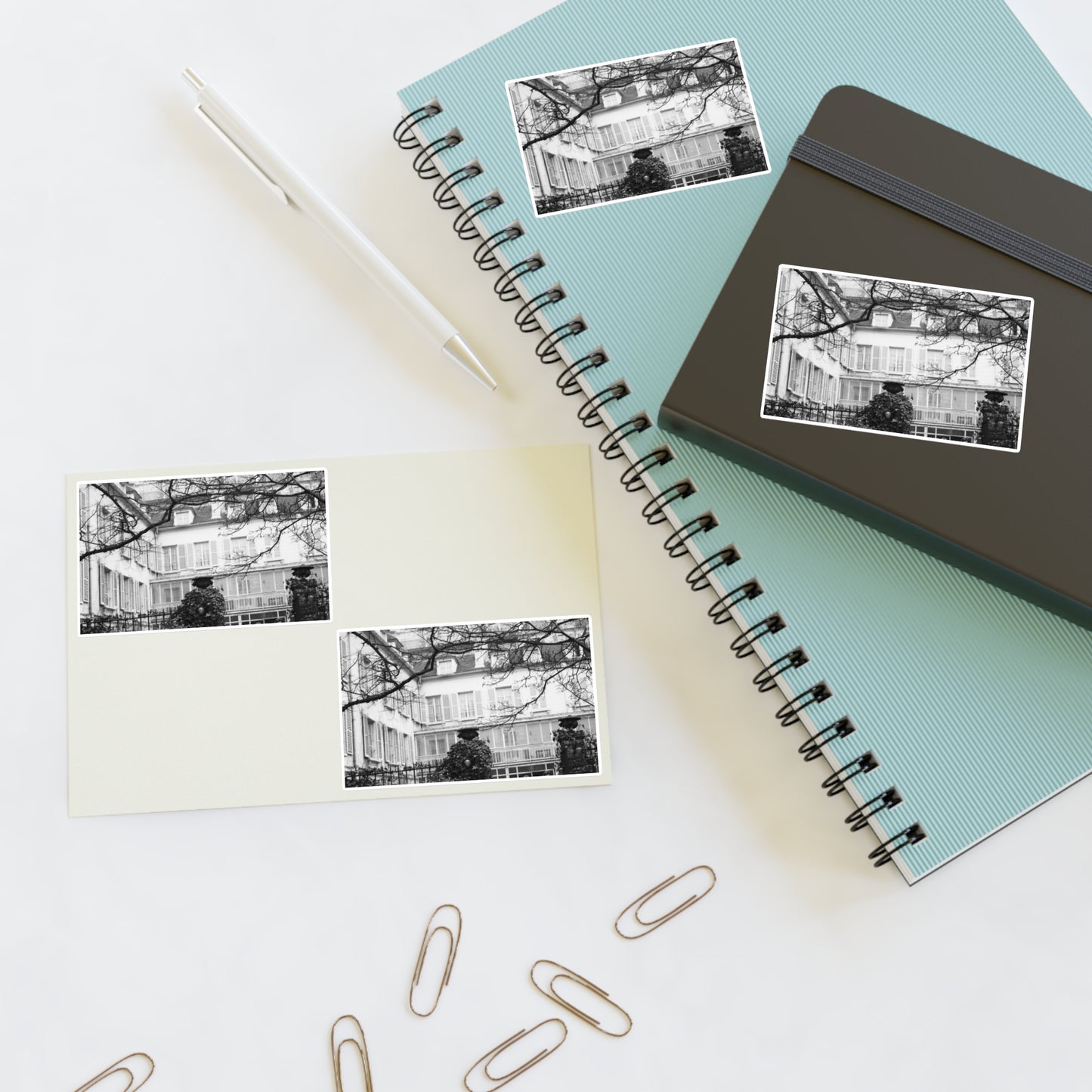 [Reid Hall-Paris Resident Club for American Women Students] Laminated UV Protective Vinyl Stickers