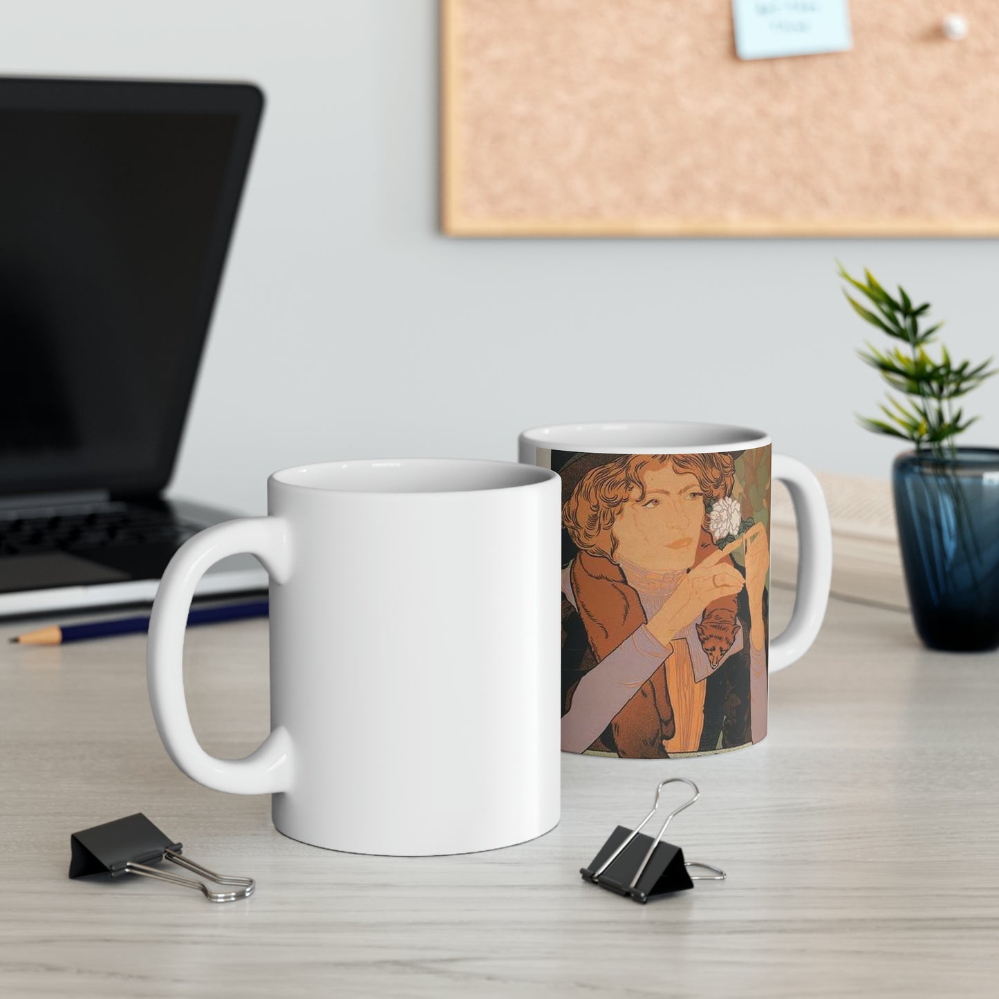 Affiche pour le Salon des Cent, "5e Exposition d'Art". Beautiful Novelty Ceramic Coffee Mug 11oz